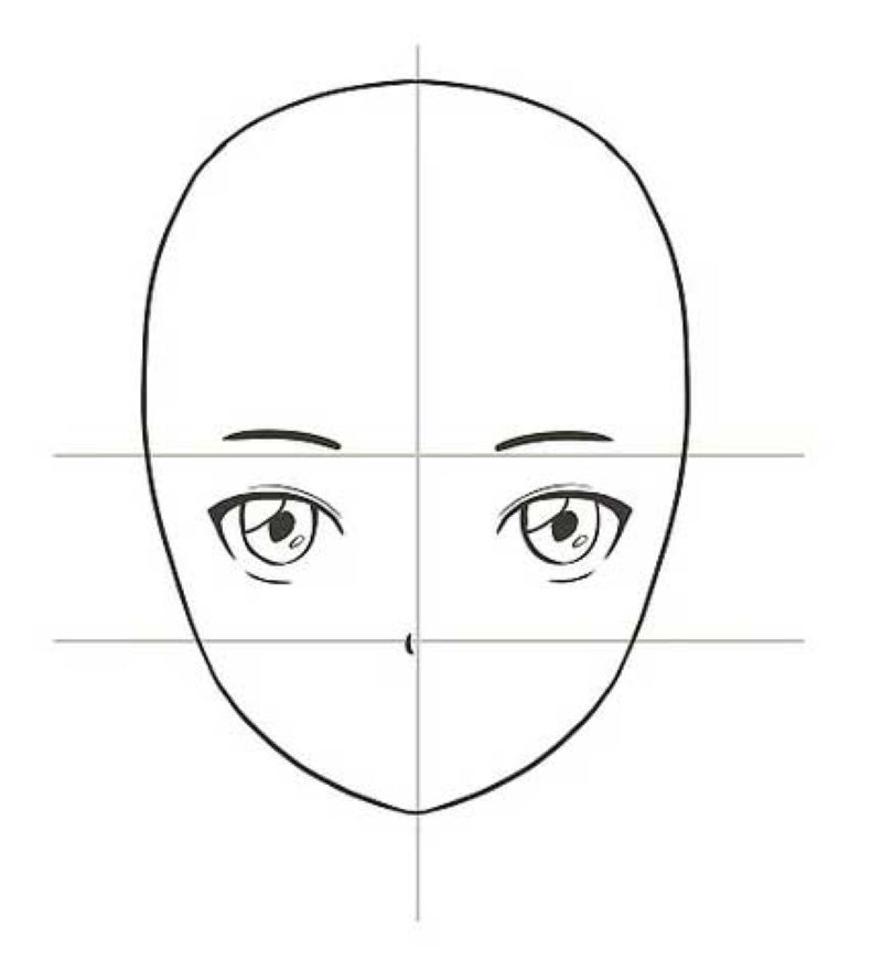 Tạo mũi cân đối với khuôn mặt của nhân vật