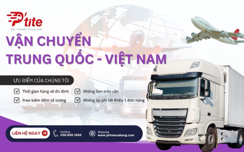 vận chuyển Trung Việt Ptite Logistics