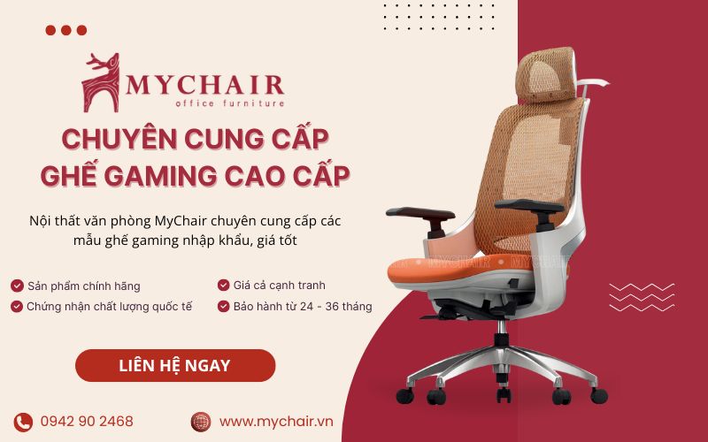 Mua ghế gaming chất lượng tại MyChair