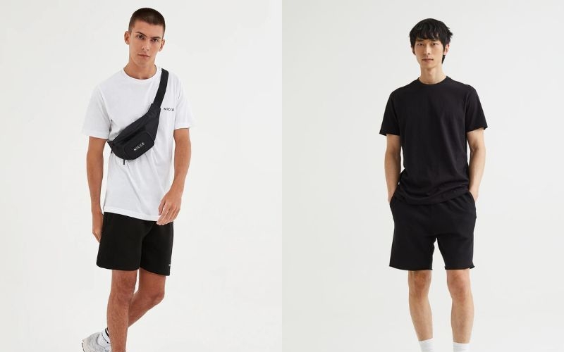 Lưu ý khi phối đồ với quần short nam