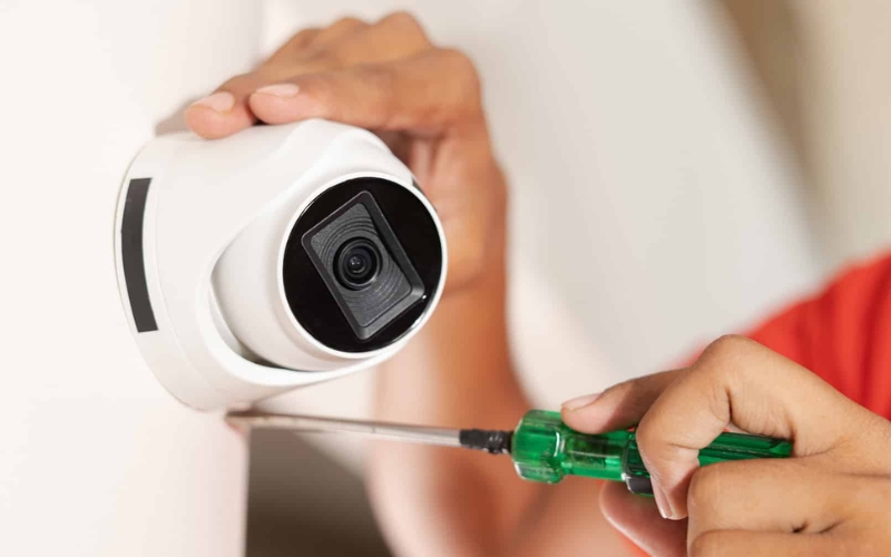 các bước lắp đặt camera cho salon tóc
