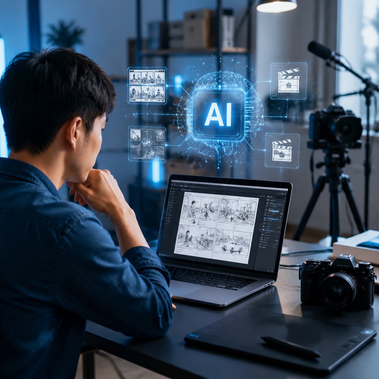 Công cụ AI hỗ trợ lên ý tưởng storyboard cho video ngắn: Gợi ý dành cho người làm multimedia